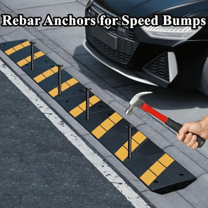 16 Inch Rebar Stakes 10 Pack Heavy Duty Ground Anchors 1