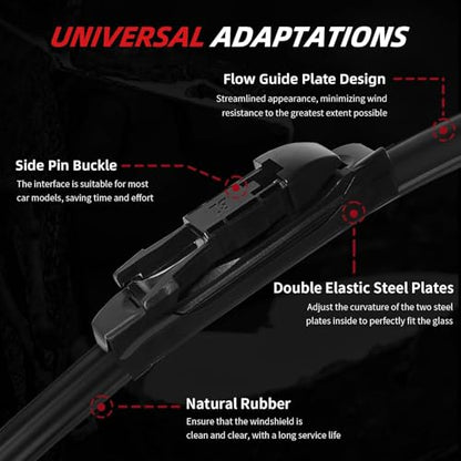 Windshield Wipers Replacement for Ford Explorer 2011