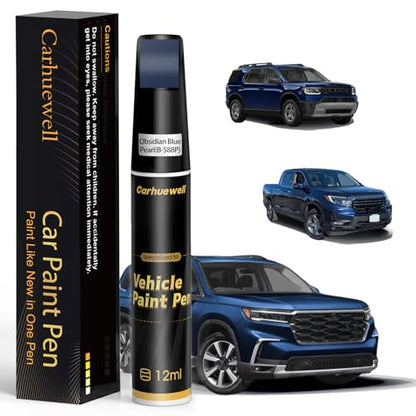 B 588P Obsidian Blue Pearl Touch Up Paint Compatible with Honda