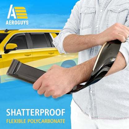 Extra Durable Window Deflectors in (4 Count)