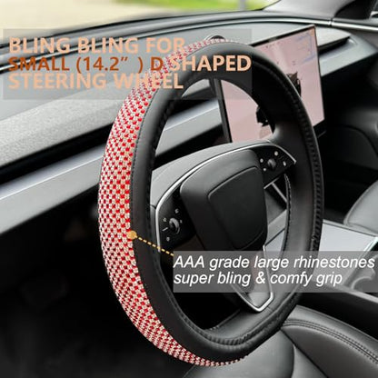 Bling Comfy Steering Wheel Cover for Tesla Model Y