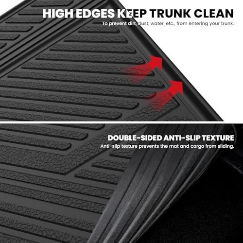 Trunk Mat Backrest Mat for Chevy Traverse 2018
