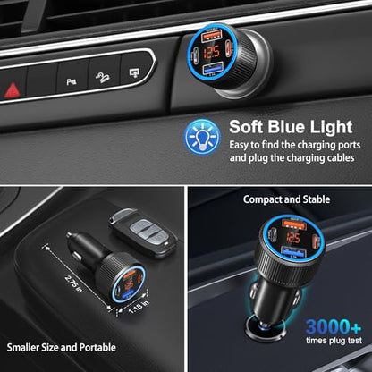 5 Pack USB C Car Charger (5 Count)