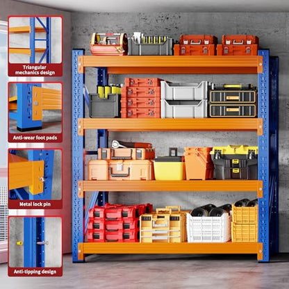59" W Garage Storage Shelves
