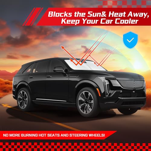 Windshield Sun Shade for Cadillac Escalade IQ IQL 2025