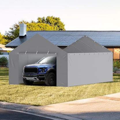 Carport Replacement Canopy Cover Side Wall 13 x 20 ft