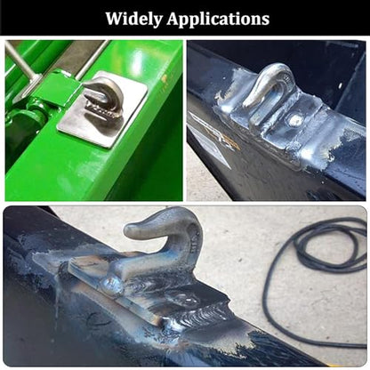 3 8 inch Weld On Grab Hooks (4 Count)