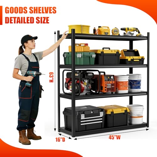Metal Garage Shelving Heavy Duty