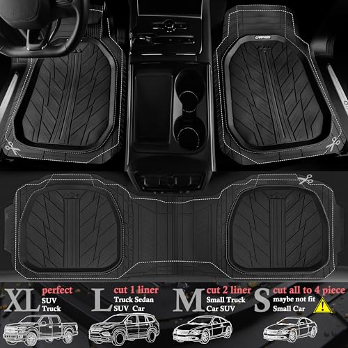 Leather Rubber Steering Wheel Cover 14 1 (6 Count)
