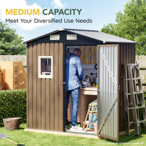 Outdoor Steel Storage Shed