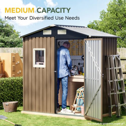 Outdoor Steel Storage Shed