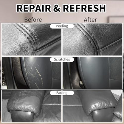 8.5oz Leather Recoloring Balm with 100ml Mink Oil