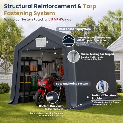 10x15ft Portable Carports