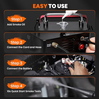 L5000 Smoke Machine Automotive with 0.4