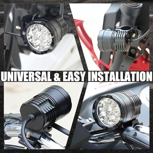 Motorcycle Driving Lights 12