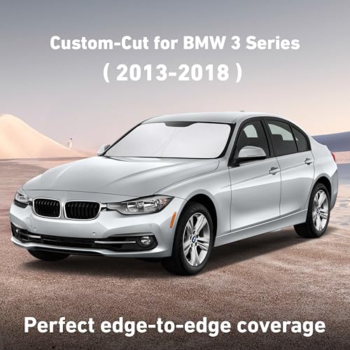 Windshield Sunshade Compatible for BMW 3 Series 2013