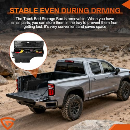Truck Bed Swinging Toolbox Fits for Chevy GMC Silverado (7.5 Count)