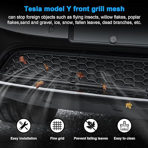 Grille Mesh Inserts for Tesla Model Y 2021