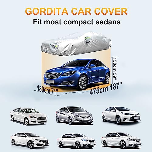 Car Cover Outdoor Full Exterior Covers for Sedan
