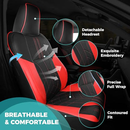 for Toyota RAV4 Seat Covers 2013 2014 2015 2016 2017 2018 RAV 4 XLE SE Limited Platinum Adventure