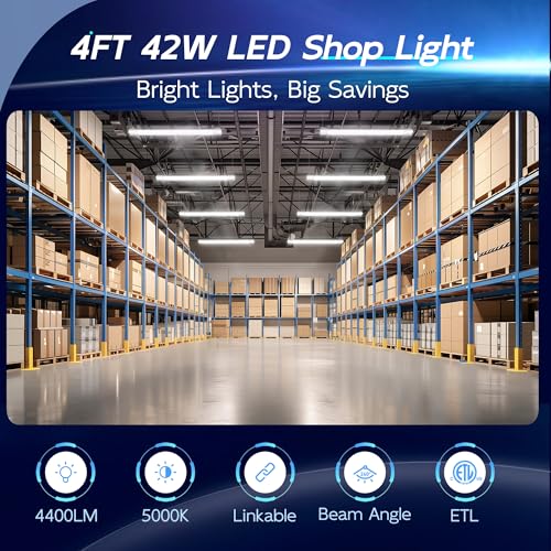 4FT LED Shop Light (6 Count)