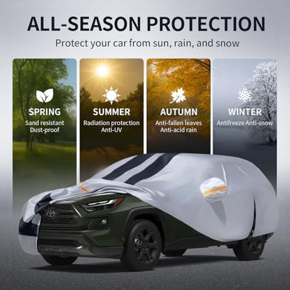 Multi Layer Car Cover Custom Fit for Toyota RAV4