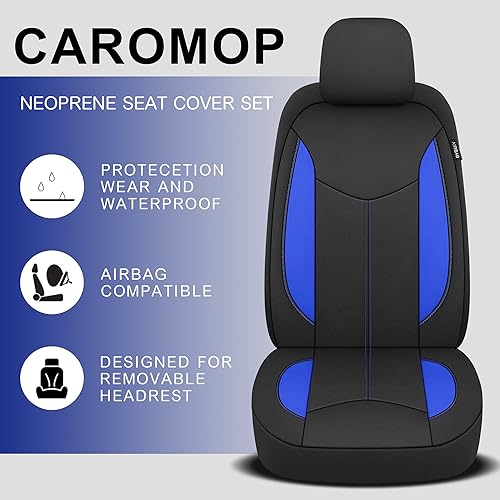 Neoprene Car Seat Cover 2 Front Seats (2 Count)