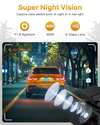 4K Dash Cam Front
