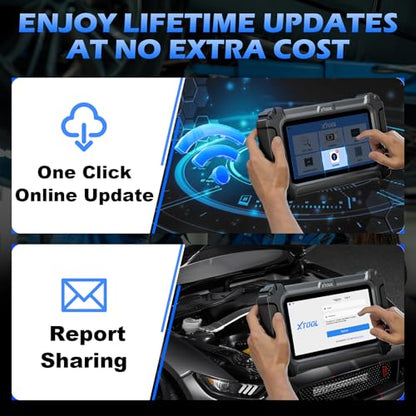 Car Scanner D5 OBD2 Scanner ABS SRS Check Engine Code Reader 10 Reset