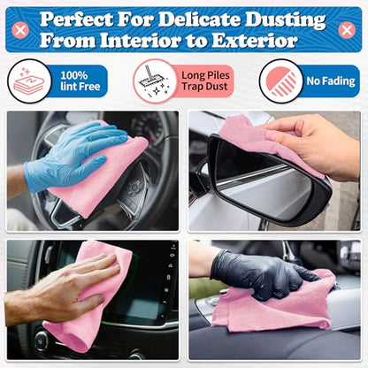Microfiber Cleaning Cloth (24 Count)