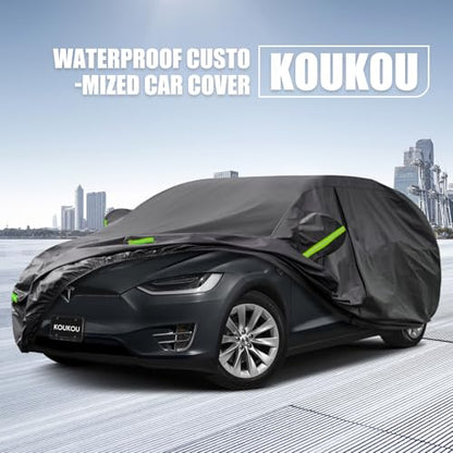 Waterproof SUV Car Cover Suitable for Tesla Model X from 2015 to 2025