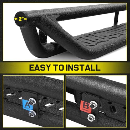 Running Boards Compatible with 2020 (2 Count)