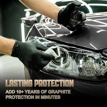 20H Professional Graphene Ceramic Coating for Cars (3.7 Fl Oz)