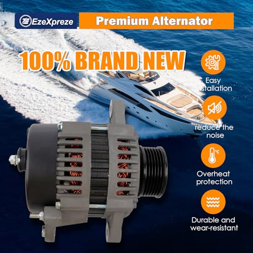 Ezexpreze 8460 New Alternator for Mercruiser Model 350 Mag MPI