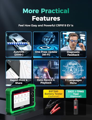 X431 CRP919 EV 2026 Bidirectional Scan Tool