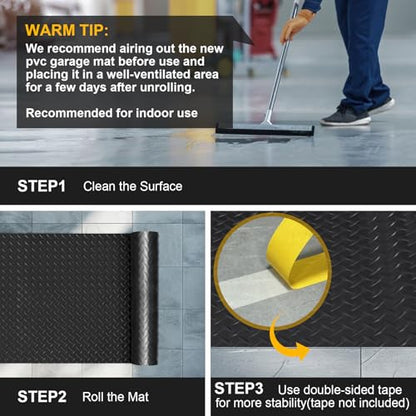4x8FT Garage Floor Mat