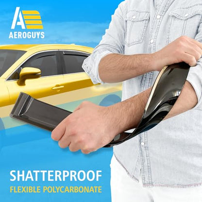 Extra Durable Window Deflectors in (4 Count)