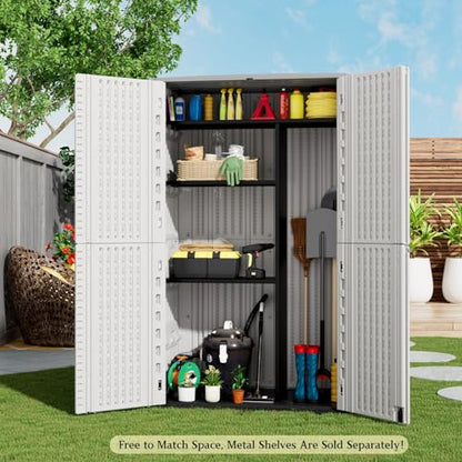 Large 67 Cu.ft Waterproof Storage Shed