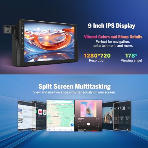 e46X7A 9" Headunit Car Stereo for BMW E46 3 Series 4+64GB