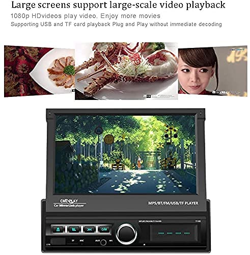 Single Din Touchscreen Car Stereo 7 Inch Touch Screen Car Radio