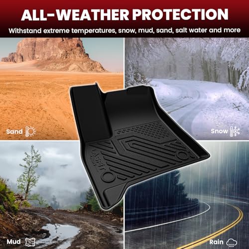 Floor Mats & Cargo Liner with Backrest for Chevy Traverse 2024