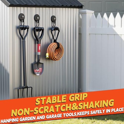 New Upgraded Garage Magnetic Hooks (2 Count)