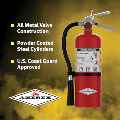 B500 5 lbs ABC Dry Chemical Fire Extinguisher