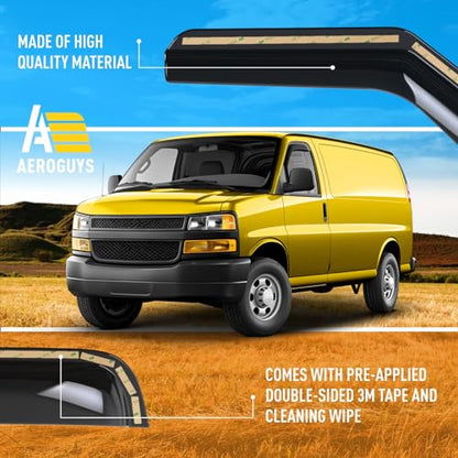 Extra Durable Window Deflectors in (2 Count)
