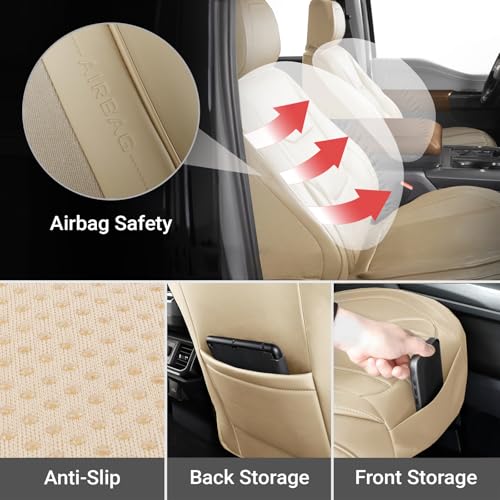 Premium Custom Fit Truck Car Seat Covers Front Seats Waterproof