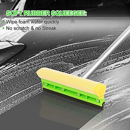 Car Wash Kit 62'' Car Wash Brush with Long Handle