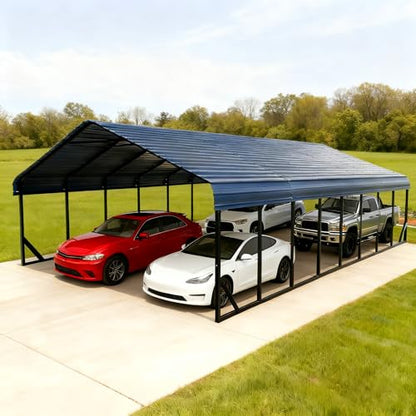 20x40 FT Heavy Duty Extra Large Metal Carport