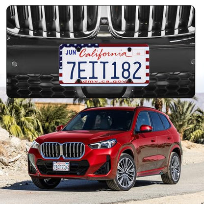 American Flag License Plate Frames