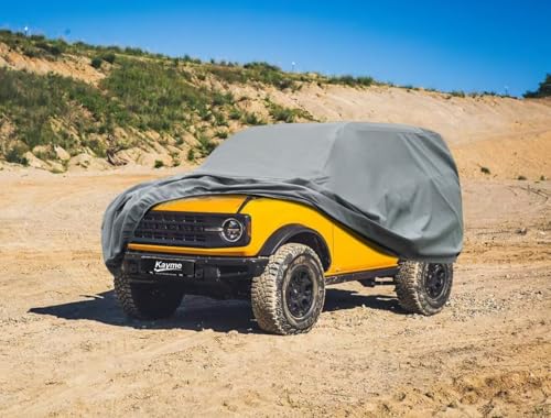 Waterproof Heavy Duty Car Cover Custom Fit Ford Bronco 2 Door