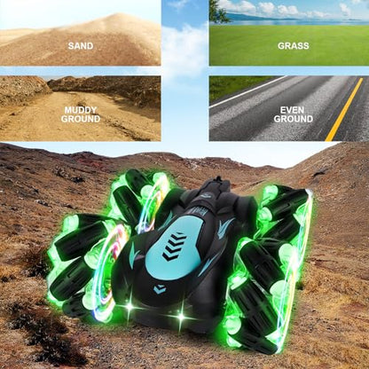 Gesture Sensing RC Stunt Car with Light